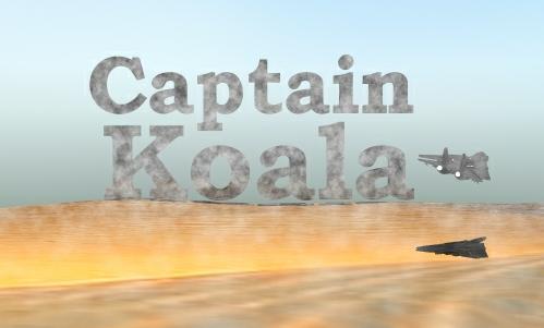 Opening logo of Captain Koala movie