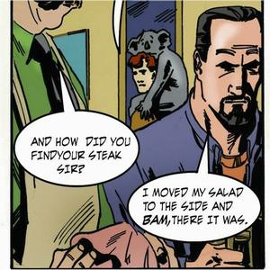 There is supposed to be a funny joke panel here, oh well.