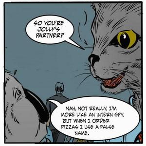 There is supposed to be a funny joke panel here, oh well.
